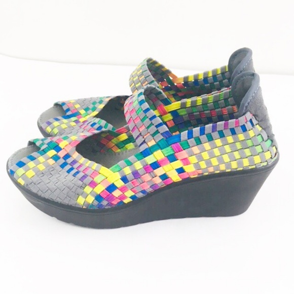 steve madden rainbow shoes